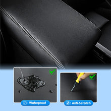 Car Centre Console Armrest Cover Protector Black For 2019-2025 Mazda 3
