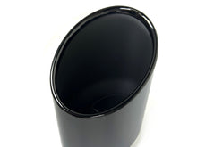 Upgrade Twin Exhaust Muffler Tips For Audi S3 S4 S5 S6 RS Look Gloss Black