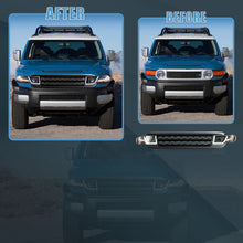 LED Headlights & Black Front Grille For 2007-2015 Toyota FJ Cruiser Pair