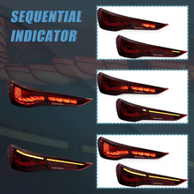 Smoked LED Tail lights Rear Lamps Assembly For BMW 4 Series G22 G23 G26 M4 G82 G83 2021-2024
