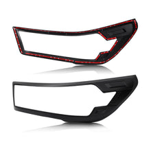 Black Headlights Cover Trim Accessories for Toyota Hilux N80 2021-2024 MY21+