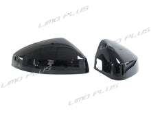Gloss Black Mirror Cover Caps for AUDI A3 8V S3 RS3 w/ Lane Assist 2013-2020 mc51