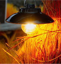 Outdoor Retro Hanging Garden Yard Tent Lamp Camping Lantern Light Rechargeable