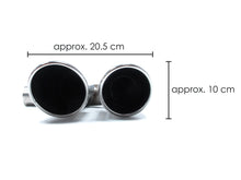 Exhaust Muffler Tips Brushed/Black/Silver For Porsche Cayenne 9Y0 9Y3 Petrol 2019-2024