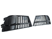 Pair Front Bumper Fog Light Covers For Audi A3 8V Non-S-Line 2017-2020