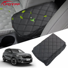 Car Center Armrest Cover Protector Cushion Mat For 2019-2025 Kia Seltos