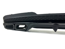 E63 Style Diffuser & Black Exhaust Tips For Mercedes E W212 S212 E250 E300 E350 AMG Pack 2014-2016 di208