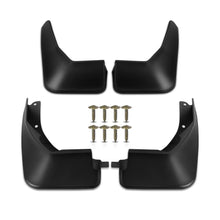4x Front & Rear Splash Guard Mud Flap Mudguards for Ford Fiesta WG WZ 2015-2023 Hatchback