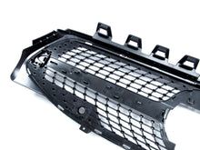 Black/Silver Diamond Front Grill for Mercedes CLA C118 2020-2023 fg94