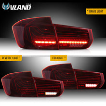 Laser Style Red LED Tail Lights For 2012-2018 BMW 3 Series F30 F35 F80 1Pair
