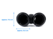 Black Exhaust Tips for Land Rover Defender 90 110 2020–2024 P300 P400