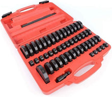 52Pc Bearing Seal Ring Driver Tool Kit Bushing Bearing Hydraulic Press 18-65mm