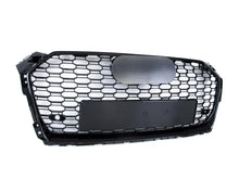 RS5 Style Honeycomb Front Grille For Audi A5 S5 B9 2017–2019