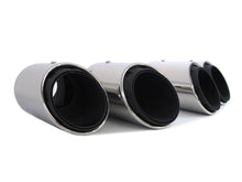 3-Layer Exhaust Tips Tail Pipes For Porsche Macan Base 2.0L 2019-2023 Brushed/Silver/Black