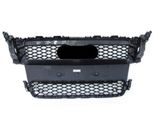 RS5 Style Honeycomb Black Front Grille For Audi A5 S5 B8 8T 2008–2012