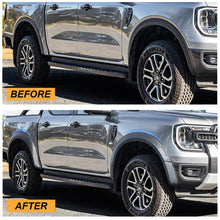 6pcs Fender Flares Slim Style Matte Black Guard for Next Gen Ford Ranger PY Sport 2022-2025