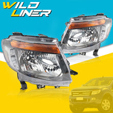 Left+Right Headlights Front Lamp fits Ford Ranger PX MK1 XL XLT WILDTRAK 2011-2015
