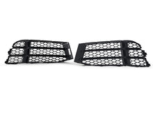 Gloss Black Fog Light Grille Covers Left+Right Audi RS5 2010-2016