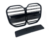 For 2021-2025 BMW 4 Series G22 G23 Coupe/Convertible Gloss Black Front Bumper Grille Kidney Grill fg354