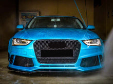 RS4 Style Quattro Honeycomb Front Grille For Audi A4 S4 B8.5 2013–2016