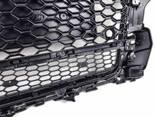 RS3 Style Black Badgeless Front Grille For Audi A3 S3 8V 2014–2016