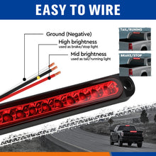 6x 15 LED Tail Lights UTE STOP Brake Indicator Reverse Slim Truck Trailer Light
