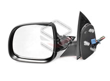 Prime Grey LH Left Hand Passenger Side Electric Door Mirror For VW Amarok 2010-2013 (WITHOUT Radio / Antenna Function)