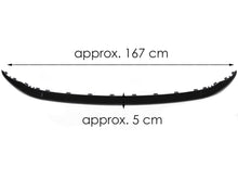 Gloss Black Front Lip Molding Trims for 2019-2021 Mercedes W205 C205 c250 c300 c43 AMG