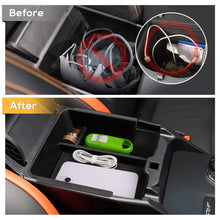 Car Center Armrest Storage Box Organizer Tray For 2022-2025 Ford Ranger