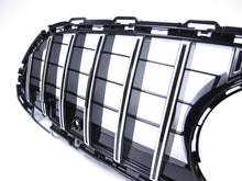 Front Bumper GTR Style Grille Black/Chrome For Mercedes-Benz C200 C300 AMG W206 Sedan 2022–2023