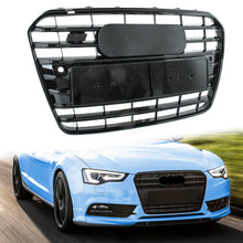 Gloss Black S5 Style Front Bumper Grille For Audi A5 S5 B8.5 2013–2016