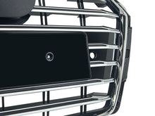 Chrome S4 Style Front Grille For Audi A4 B9 S4 2017–2019 Front Bumper Grill