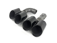 Gloss Black Rear Diffuser + Exhaust Tips Replace for BMW X3 G01 M-Sport 2018-2021