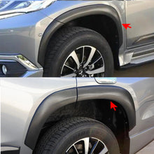 10pcs Slim Fender Flares Rear Front For Mitsubishi Pajero Sport QE QF 2015-2019 Wheel Arch Trim