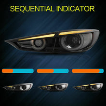 FULL LED Tail Lights Smoked For 2014-2018 Mazda 3/Axela Sedan Sequential