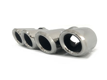 Stainless Chrome Muffler Tips Fit Land Rover Defender L663 90/110 P300 P400 Petrol