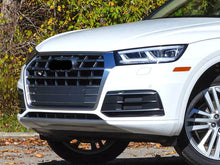 Pair Front Bumper Fog Light Grilles For Audi Q5 Non-S-Line 2018-2020