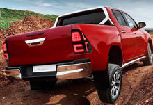 Smoked LED Tail lights Fits Toyota Hilux N80 SR5 SR 2015-Onwards Dual Cab