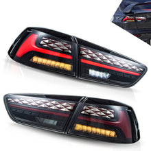 Smoked LED Tail Lights For LANCER 2008-2021 Startup Animation W/Sequential