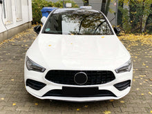 All Black Gt Front Grill for Mercedes CLA C118 CLA180 CLA200 CLA250 CLA35 2020-2023 fg142
