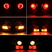 Left+Right LED Tail Lights Brake Rear Lamps For Land Rover Range Rover Sport L320 2005-2013