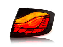 Red/Smoke OLED Sequential Tail Lights For BMW 5 Series F10 F18 2011-2016