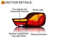 Red/Smoked LED Tail Lights For BMW 4 Series F32 F33 F36 F82 F83 2014-2020