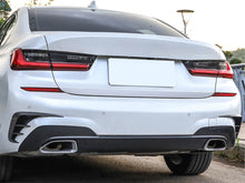 Rear Bumper Canards Side Air Vent Trims for BMW 3-Series G20 2019-2022 M Sport Only