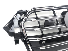 Chrome S4 Style Front Bumper Grille For Audi A4 S4 B8.5 2013–2016 Replacement