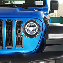 Full LED Headlights with Animated DRL for Jeep Wrangler JL & Gladiator 2018–2024