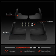 4x Front & Rear Splash Guard Mud Flap for Mazda BT-50 Pro 4WD 4x4 2012-2020 Ute