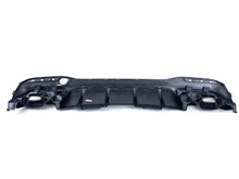 GLS63 Style Rear Diffuser w/ Black Exhaust Tips for Mercedes GLS X166 LCI 2016-2018