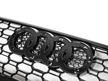 RS4 Style Honeycomb Front Bumper Grille For Audi A4 S4 B9 2017–2019