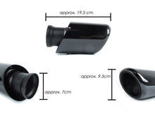 4PCS Black Exhaust Tips for Porsche Cayenne S Turbo GTS 2011-2014